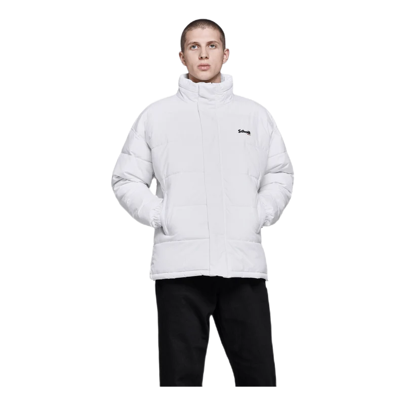 Nebraska Oversize Puffer Jacke White