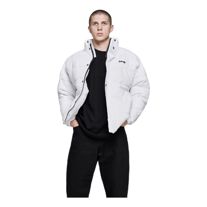 Nebraska Oversize Puffer Jacke White