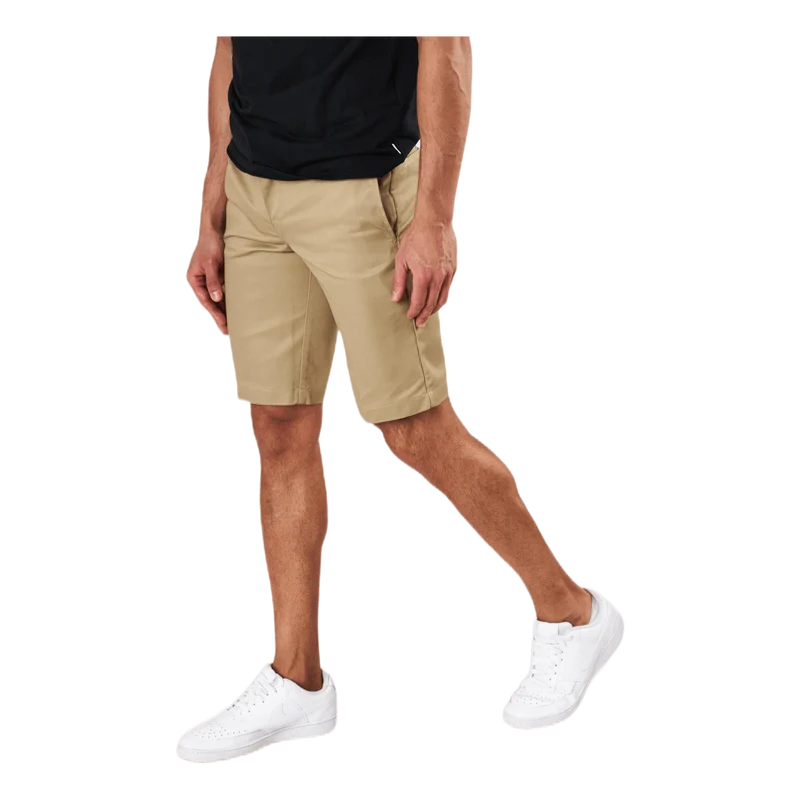 11´ Slim Straight Work Shorts Khaki
