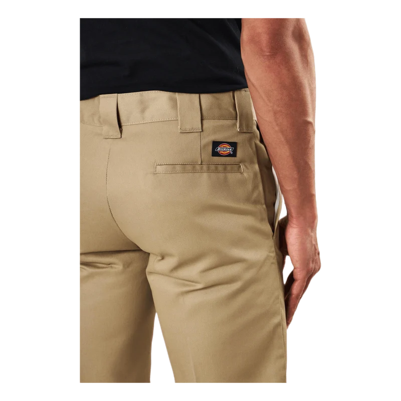 11´ Slim Straight Work Shorts Khaki