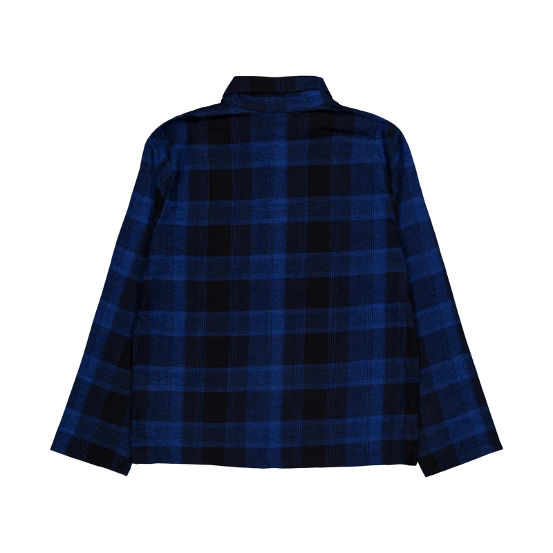 Pure Flannel L/s Button Down Black