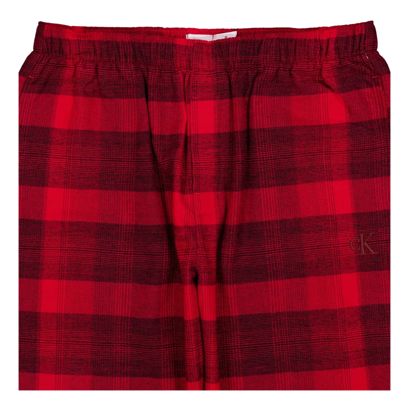 Pure Flannel Sleep Pant Red