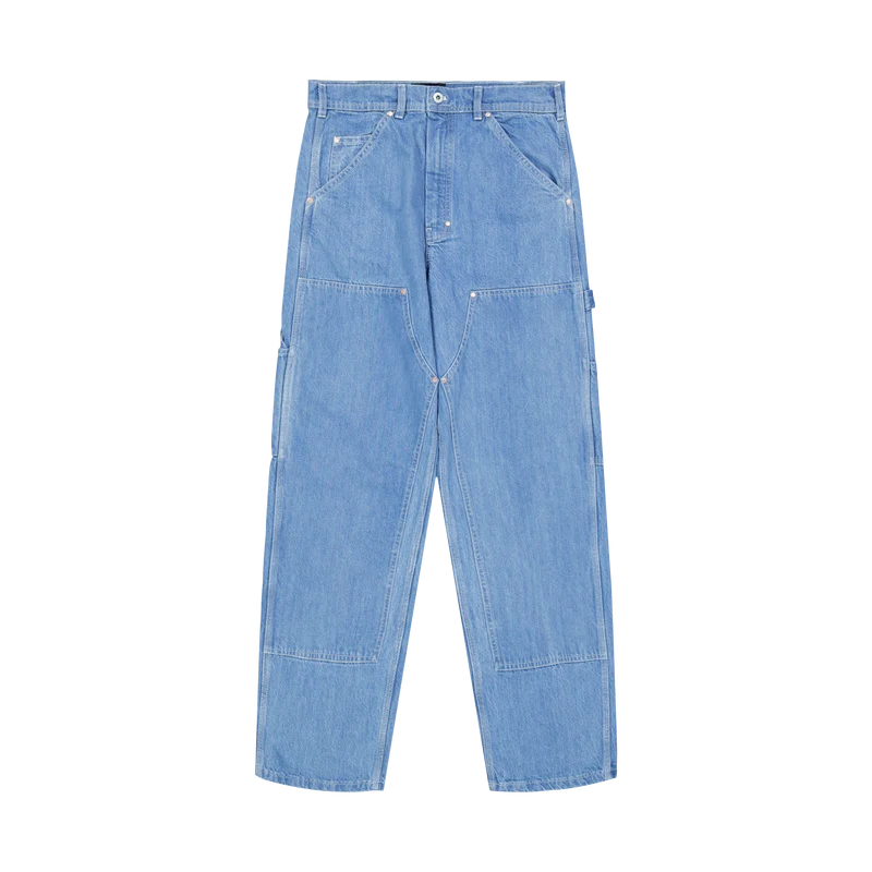 Double Knee Pant Vintage Stonewash Denim