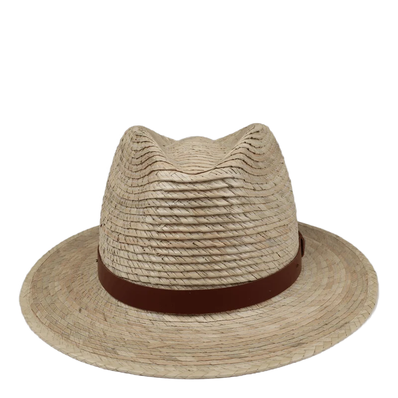 Messer Straw Fedora Natur