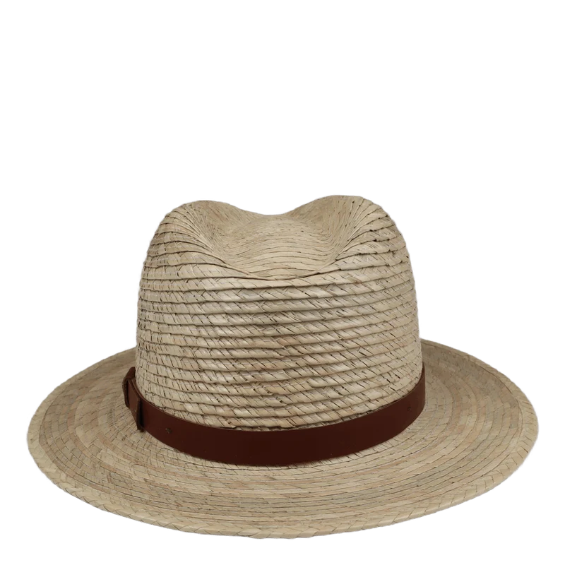 Messer Straw Fedora Natur