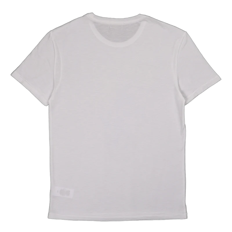 Custom Slim Fit Big Pony Logo T-Shirt White