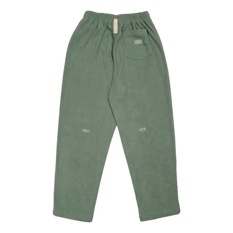 Abc. 123. Polar Fleece Sweatpa Aventurine Green
