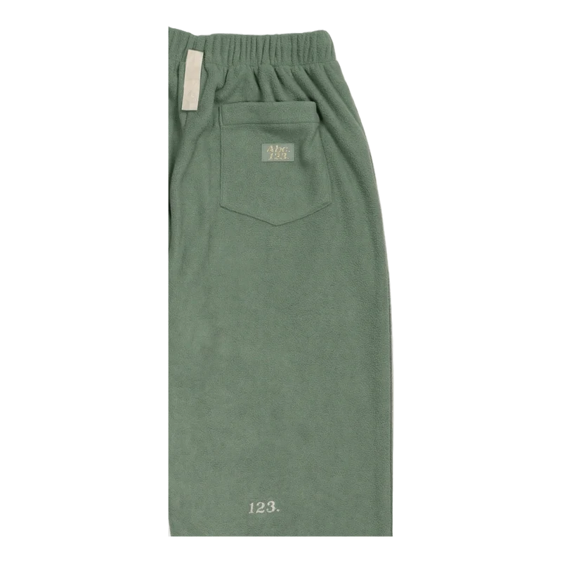 Abc. 123. Polar Fleece Sweatpa Aventurine Green