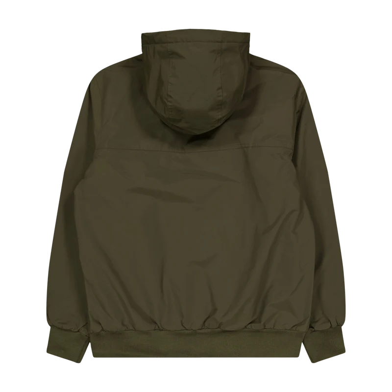 Hooded Sail Jacket 100% Nylon Cypress / Black