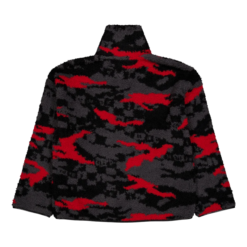 Tjcu Polar Fleece Zipmock Boulevard Grey