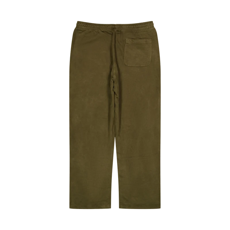 Tjm Aiden Tonal Badge Trck Pnt Drab Olive Green