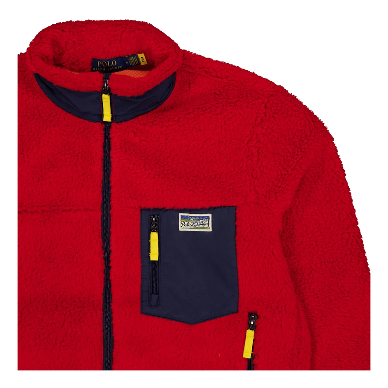 Pile Fleece Jacket Rl 2000 Red