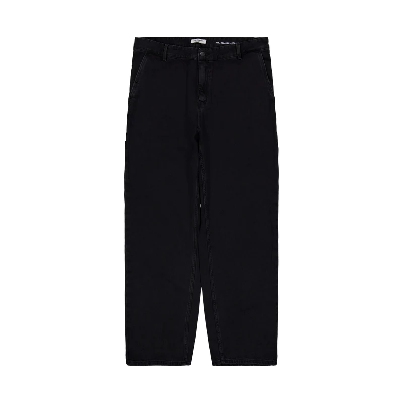 W' Pierce Pant Straight Black