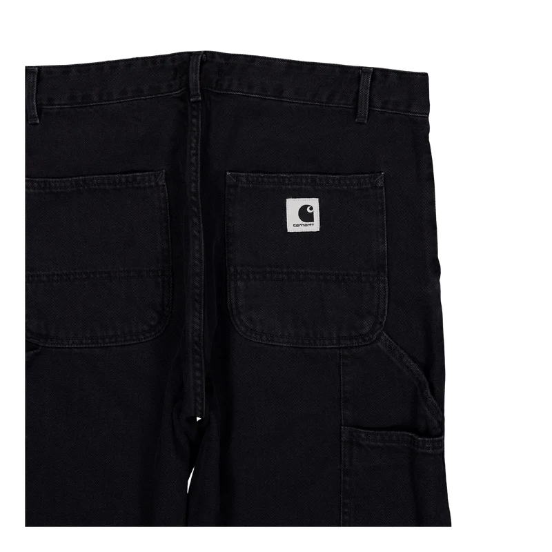 W' Pierce Pant Straight Black