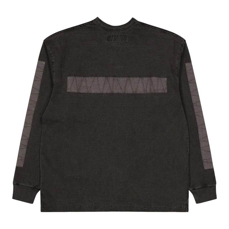 Design Pigment Dyed Crewneck L Black