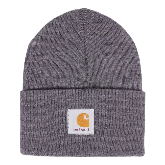 Acrylic Watch Hat 100% Acrylic Dark Grey Heather