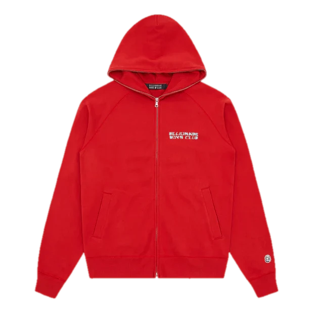 Transmitter Zip Hood Red