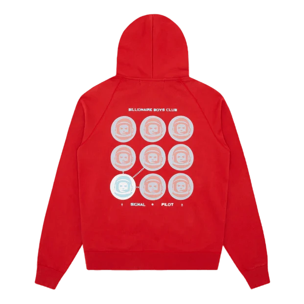 Transmitter Zip Hood Red