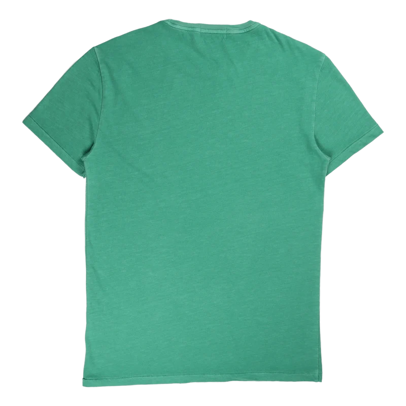 Custom Slim Fit Big Pony Logo T-Shirt Raft Green