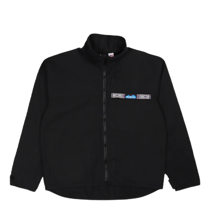 L/s Fz Throwshirt Jet Black