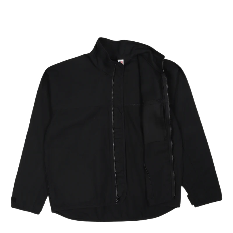 L/s Fz Throwshirt Jet Black