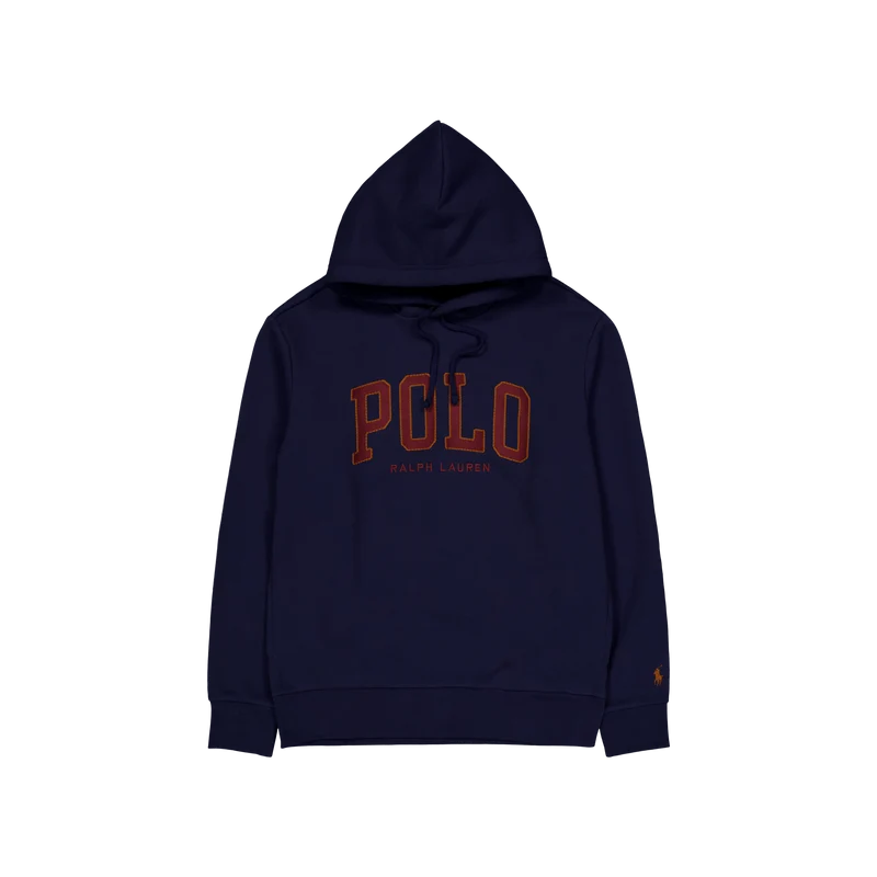 The RL Fleece Logo Hoodie Cruise Navy