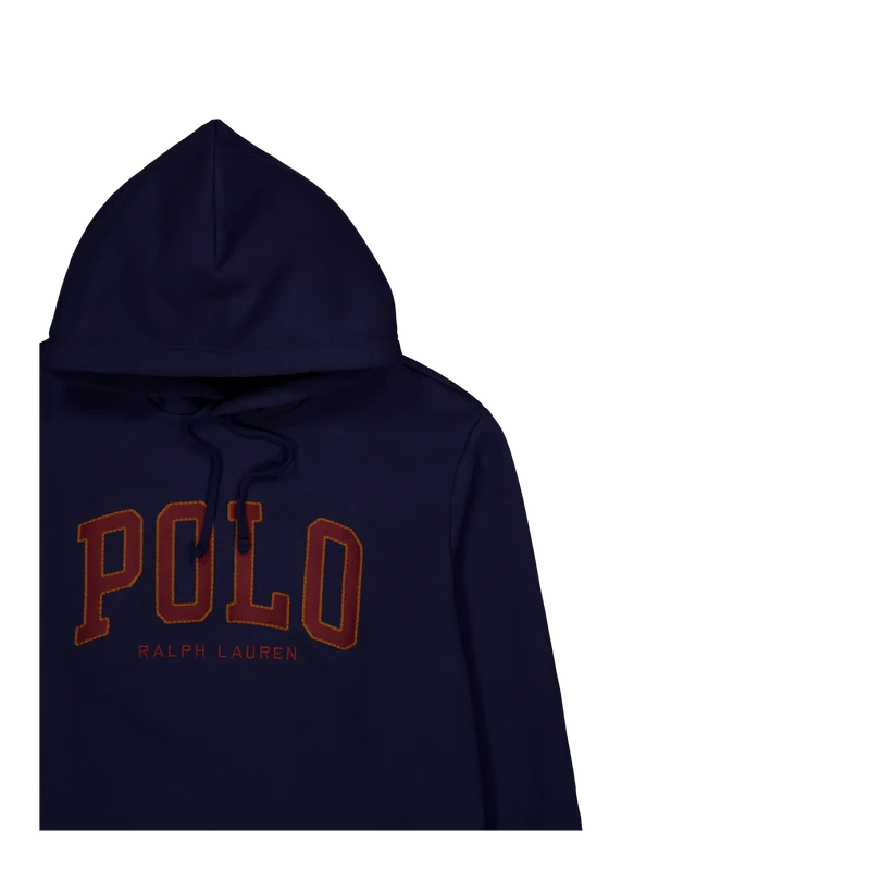 The RL Fleece Logo Hoodie Cruise Navy