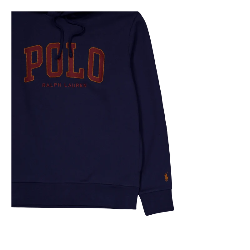 The RL Fleece Logo Hoodie Cruise Navy