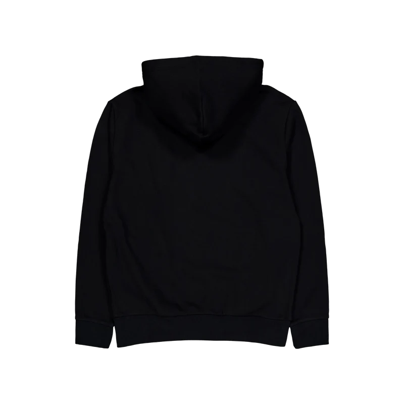 The RL Fleece Logo Hoodie Polo Black