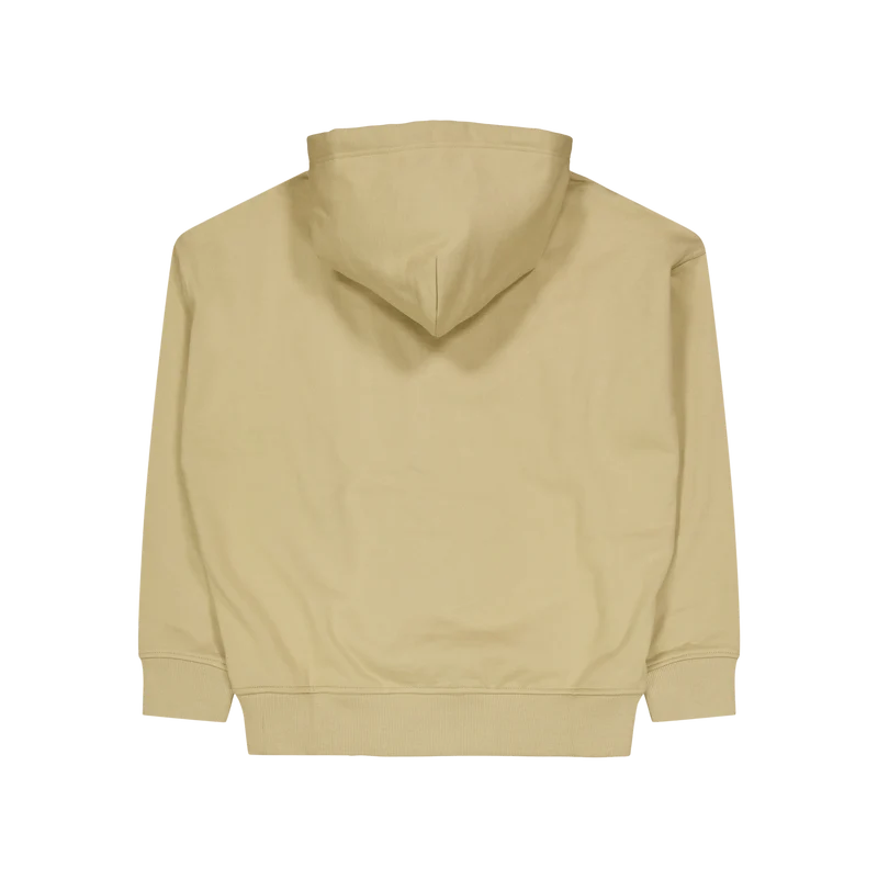 Relaxed Fit Logo Fleece Hoodie Classic Khaki