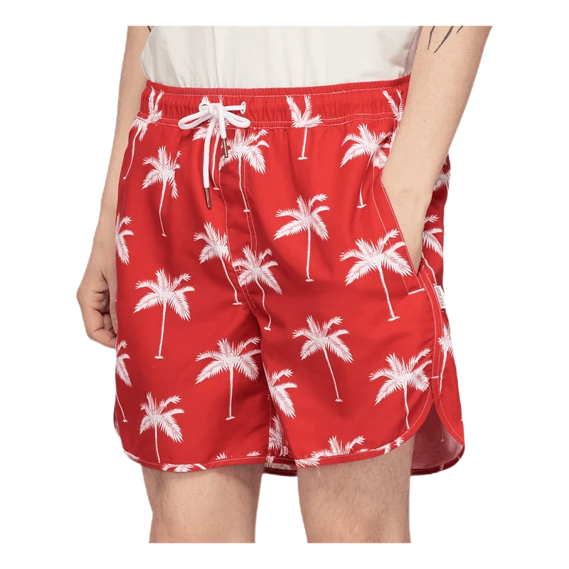 Palms Swim Short Red