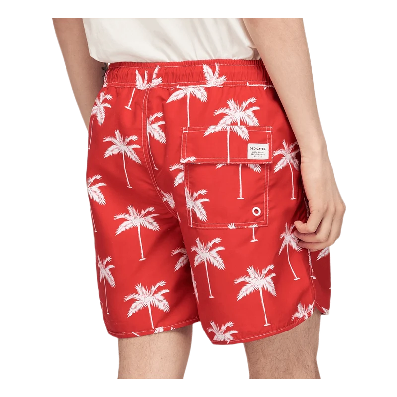 Palms Swim Short Red