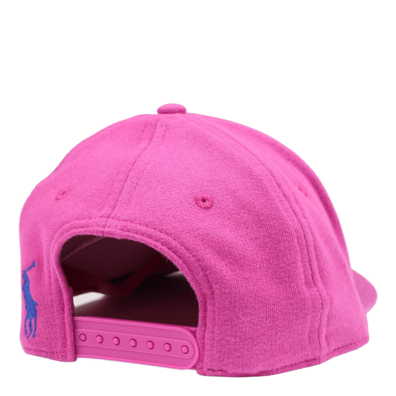 Logo Fleece Ball Cap Vivid Pink
