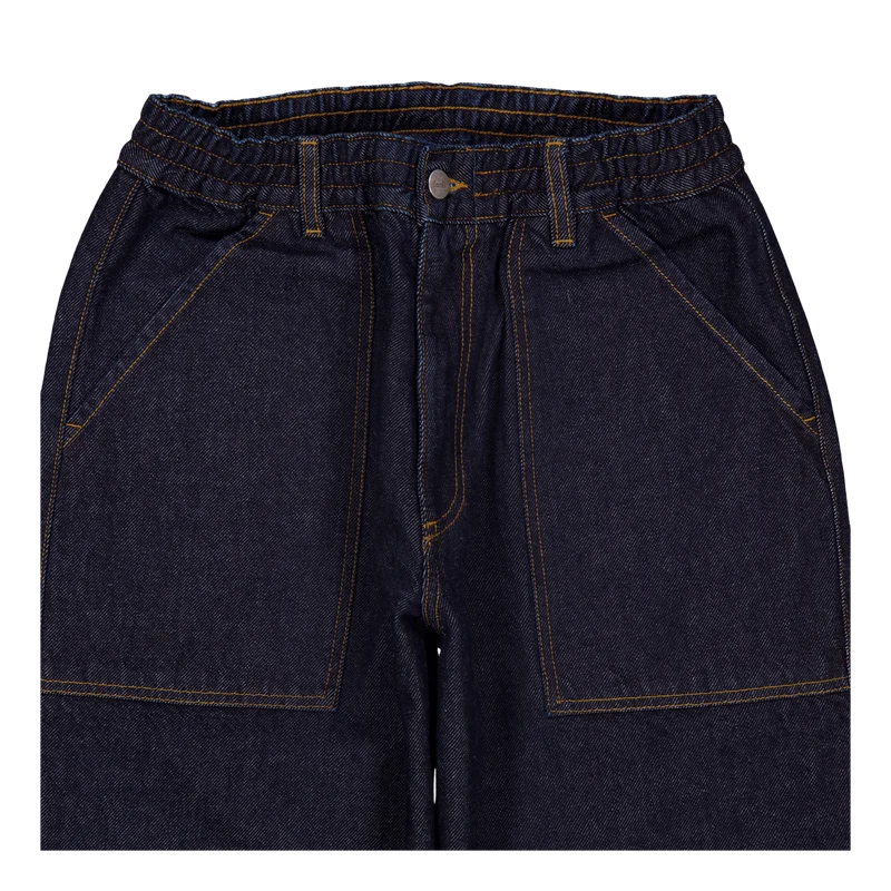 Sienna Denim Pants Dark Blue Denim