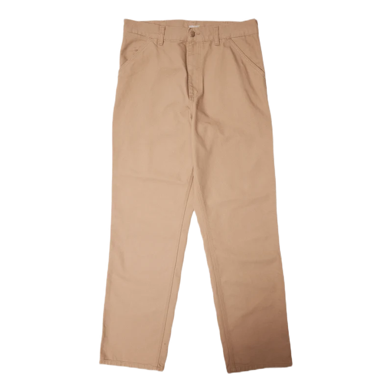 Single Knee Pant Organic Cotto Dusty H Brown