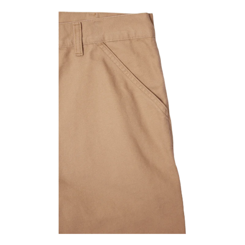 Single Knee Pant Organic Cotto Dusty H Brown
