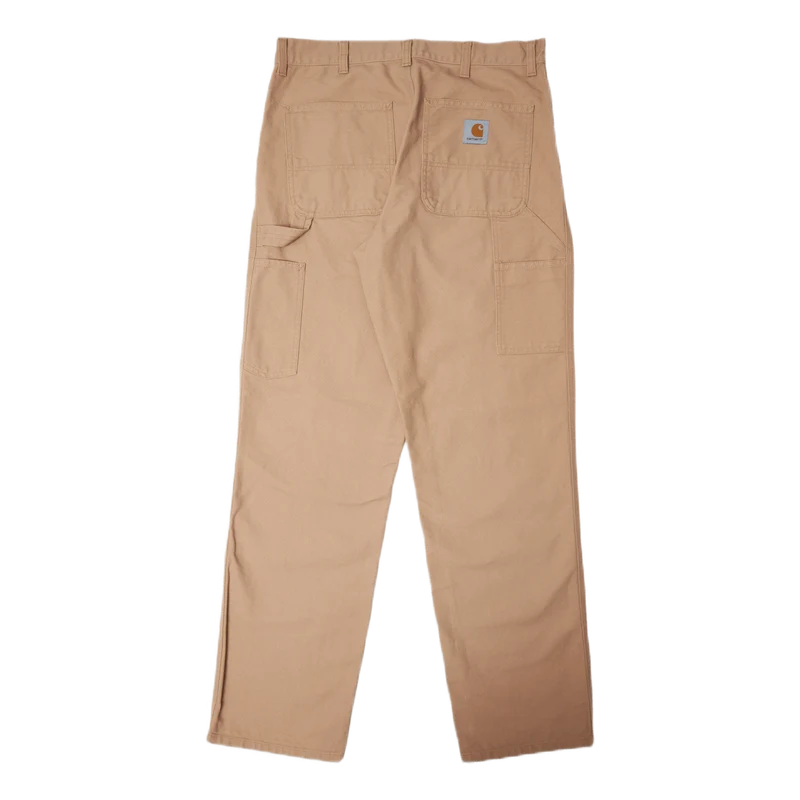 Single Knee Pant Organic Cotto Dusty H Brown