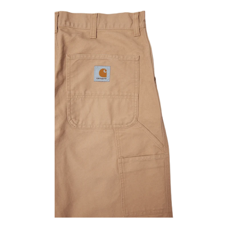 Single Knee Pant Organic Cotto Dusty H Brown