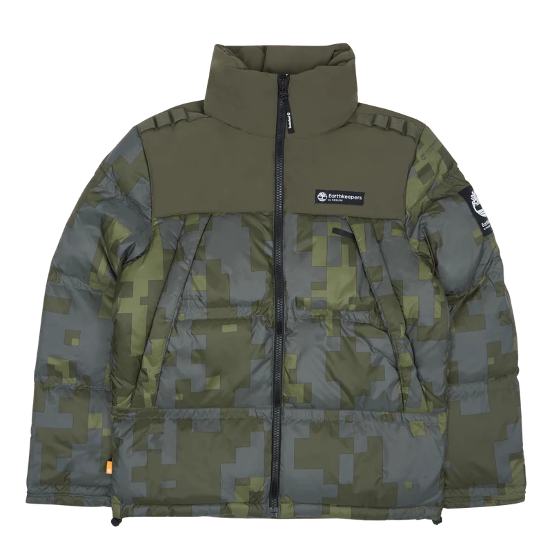 Raeburn X Ek+ Puffer Jacket Ao Digi Camo Aop