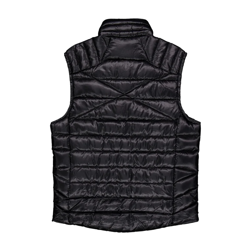 Water-Repellent Down Vest Polo Black