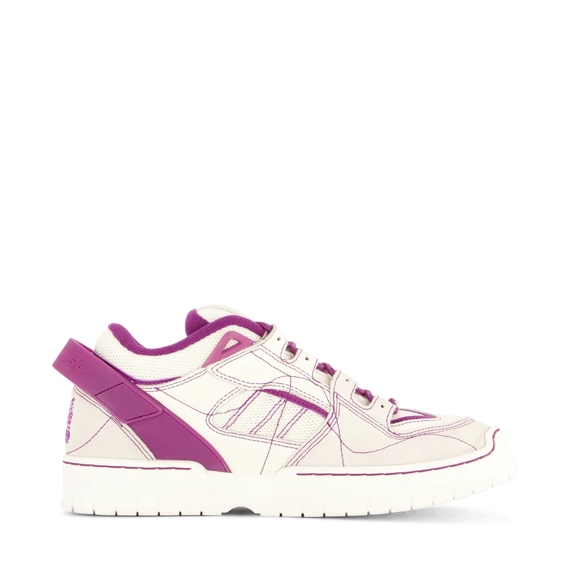 Needles X Dc Shoes Spectre Lea Off White / Purple
