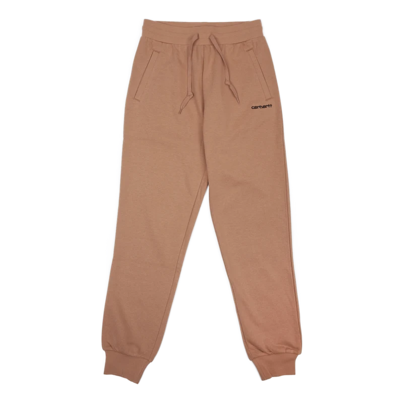 W' Script Embroidery Swt Pant Sediment / Black