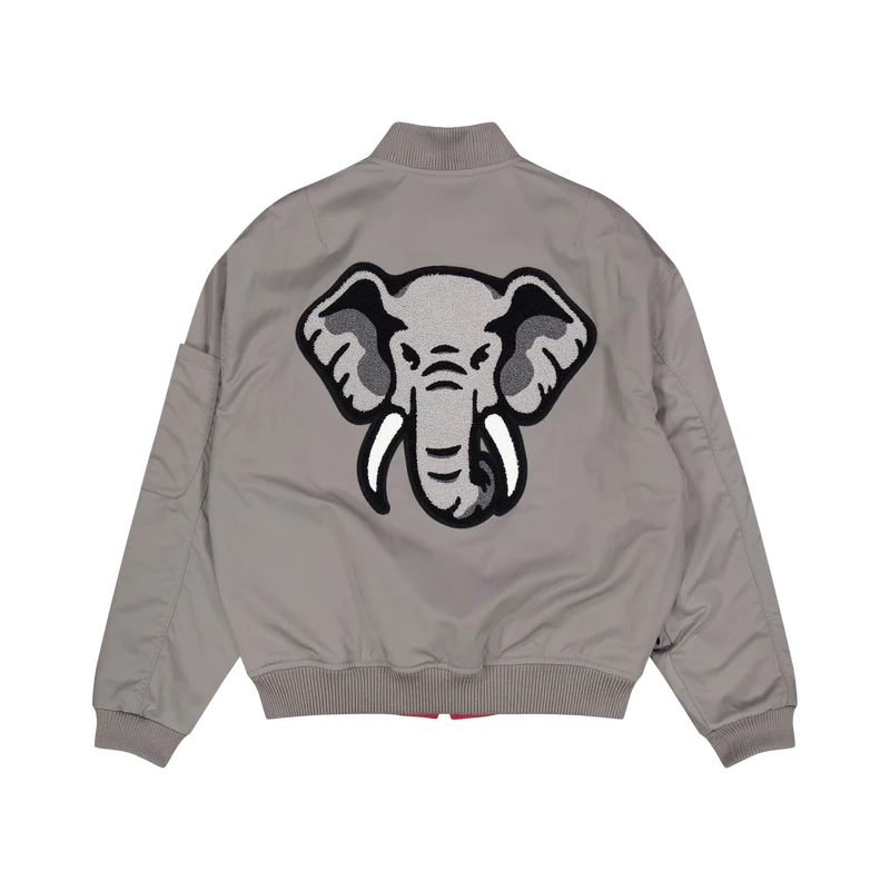 Bomber Jacket Ken Zo Middle Grey