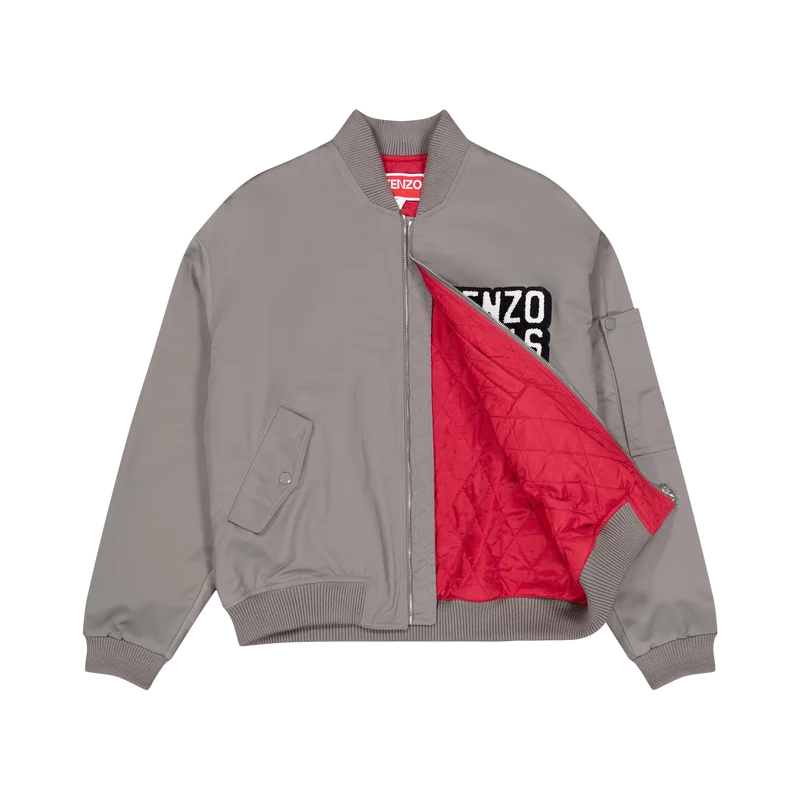Bomber Jacket Ken Zo Middle Grey