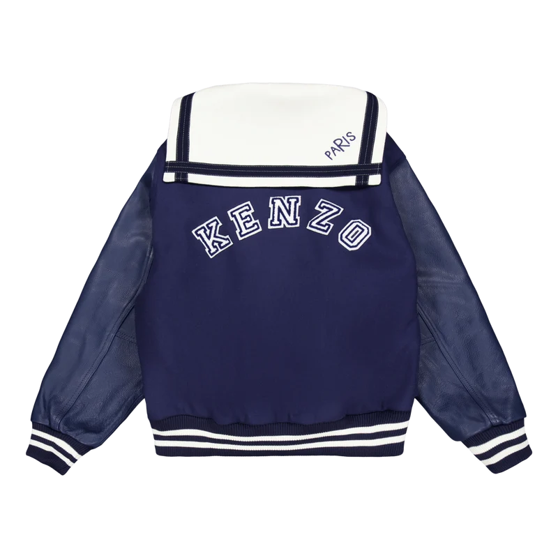 Bomber Jacket Kenzo College Midnight Blue