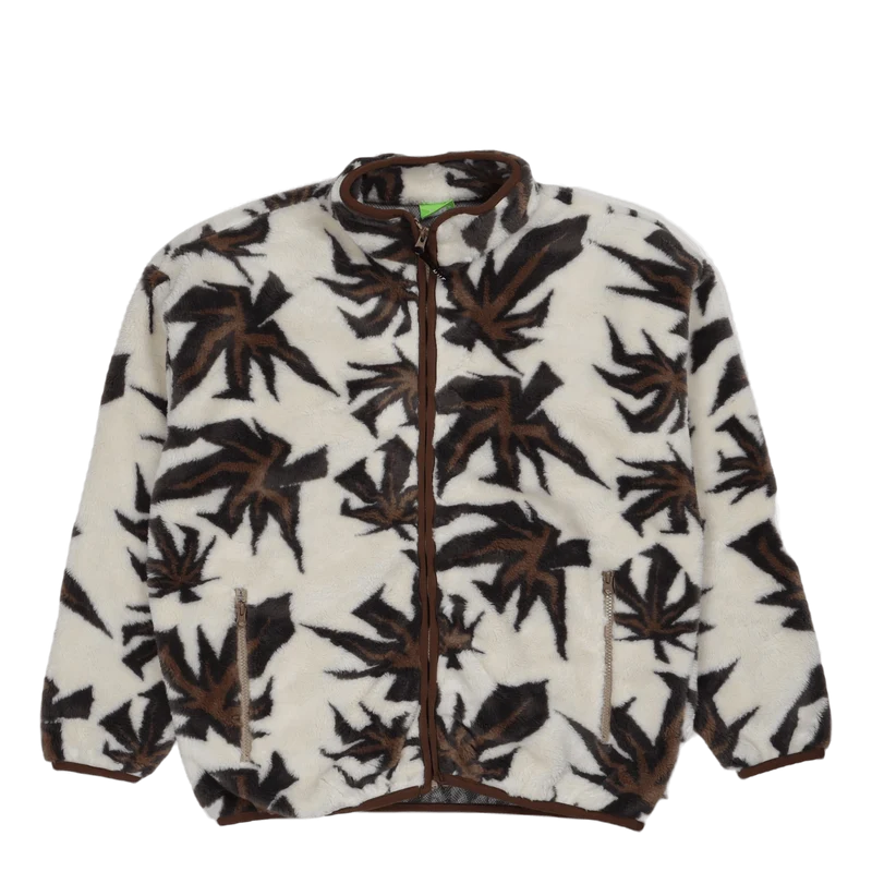 Lowell Jacquard Sherpa Zip Natural