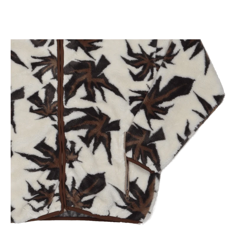 Lowell Jacquard Sherpa Zip Natural