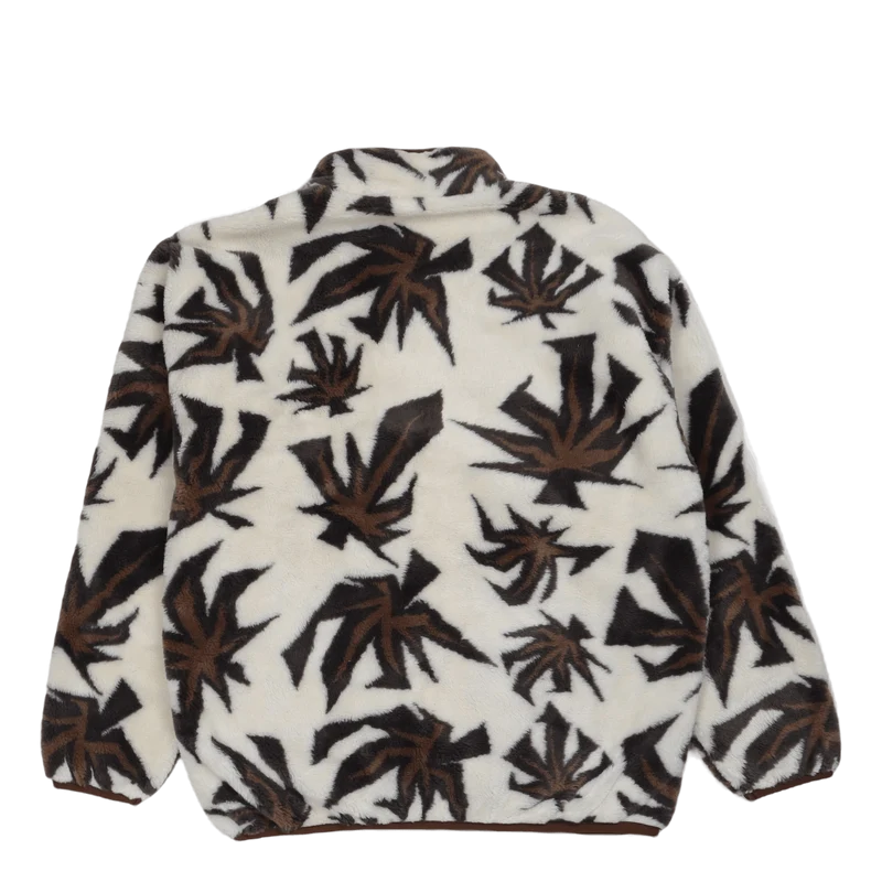 Lowell Jacquard Sherpa Zip Natural