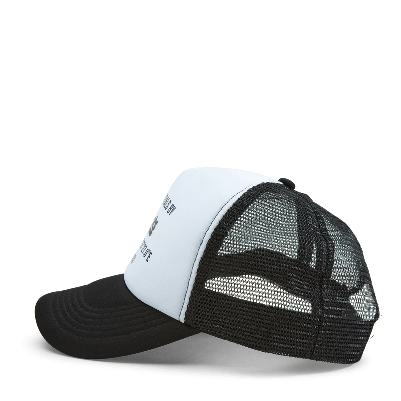 Cali Trucki Cap Gps White/black
