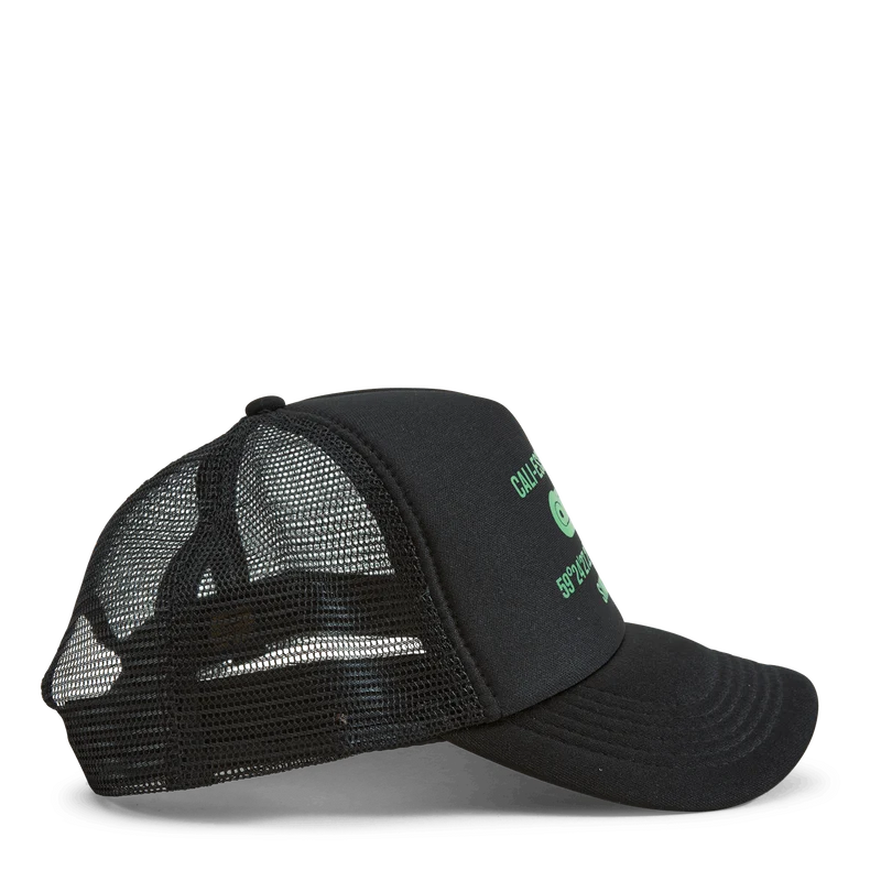 Cali Trucki Cap Gps Black/black